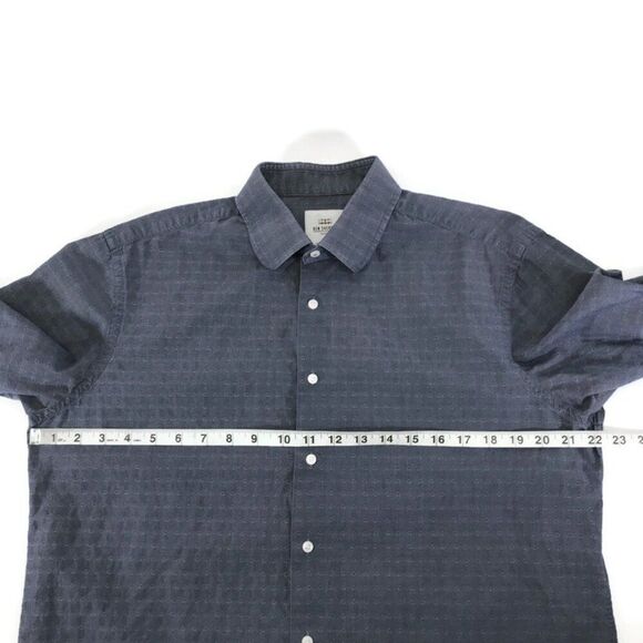 Ben Sherman Tailored Slim Fit Long Sleeve Dress Shirt Men's Size 16.5 / 34-35 - Picture 8 of 13